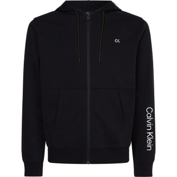 Calvin Klein Sport Essentials Zip Hoody Sort bomuld Medium Herre Calvin Klein Sport Essentials Zip Hoody Sort bomuld Medium Herre