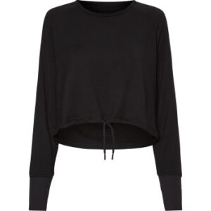Calvin Klein Sport Seamless LS Cowl Back Top Sort modal Medium Dame