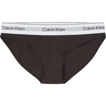 Calvin Klein Trusser Modern Cotton Naturals Bikini Brief Brun Small Dame Calvin Klein Trusser Modern Cotton Naturals Bikini Brief Brun Small Dame