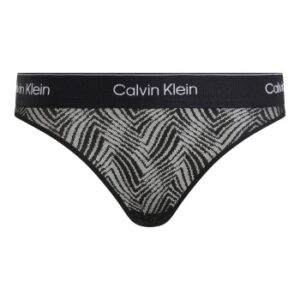 Calvin Klein Trusser Modern Lace Bikini Brief Sort polyamid Medium Dame