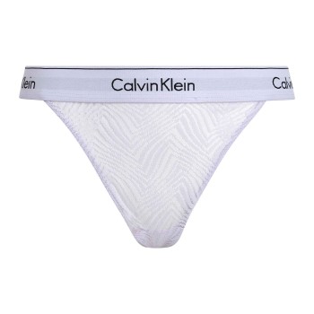 Calvin Klein Trusser Modern Lace Thong Lyseviolet polyamid Medium Dame Calvin Klein Trusser Modern Lace Thong Lyseviolet polyamid Medium Dame