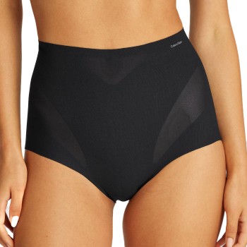 Calvin Klein Trusser Sculpted Mesh Brief Sort Small Dame Calvin Klein Trusser Sculpted Mesh Brief Sort Small Dame