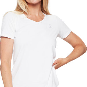 Carite Chaline Trænings Tshirt Dame 36 Hvid