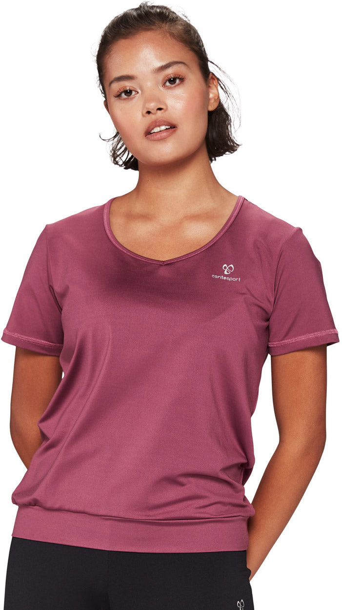 Carite Charlotte Trænings Tshirt Dame 36 Grå Carite Charlotte Trænings Tshirt Dame 36 Grå