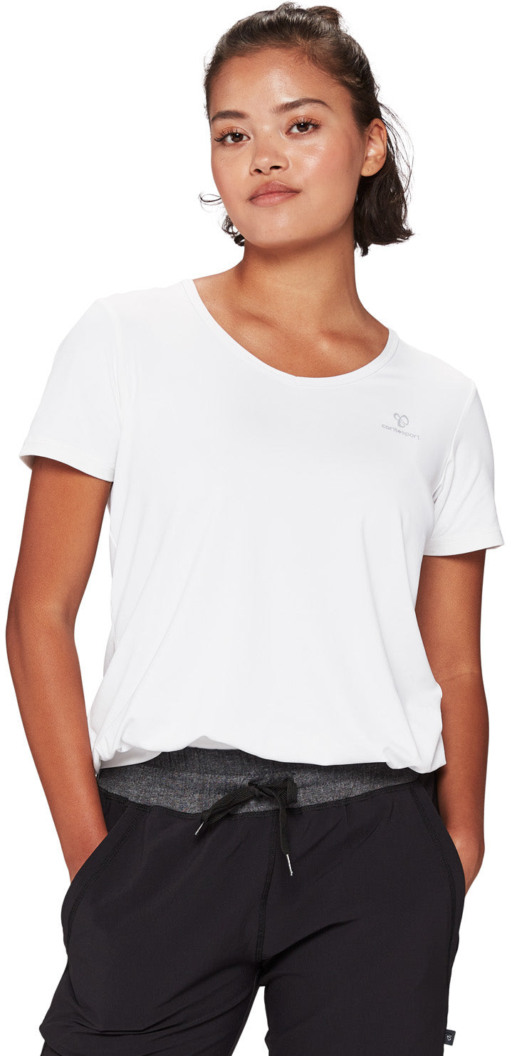 Carite Charlotte Trænings Tshirt Dame 36 Hvid Carite Charlotte Trænings Tshirt Dame 36 Hvid