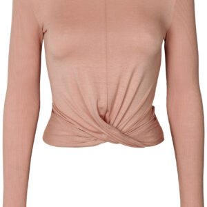 Carite Cover Up Crop Trøje Dame Xxs Pink