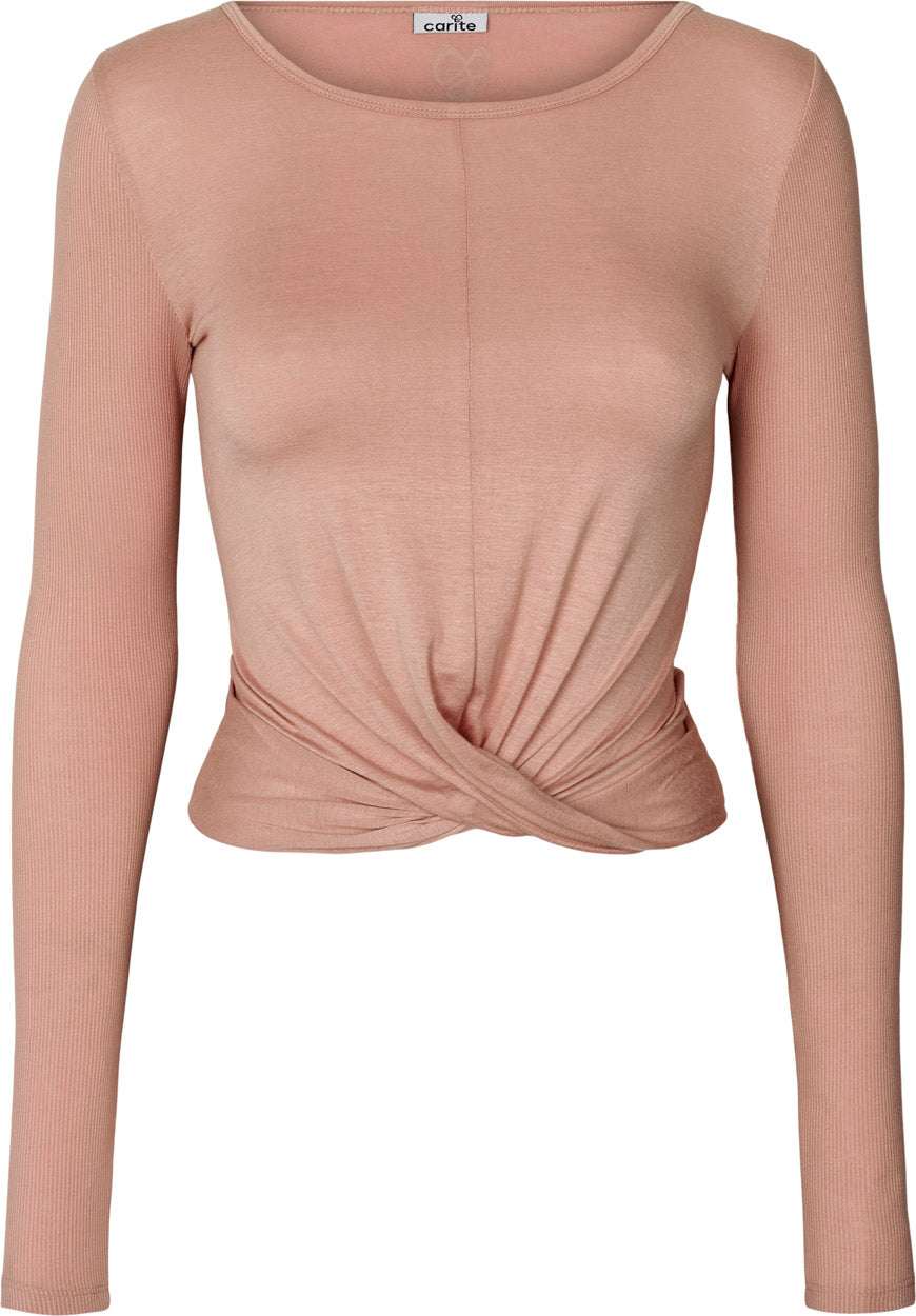 Carite Cover Up Crop Trøje Dame Xxs Pink Carite Cover Up Crop Trøje Dame Xxs Pink