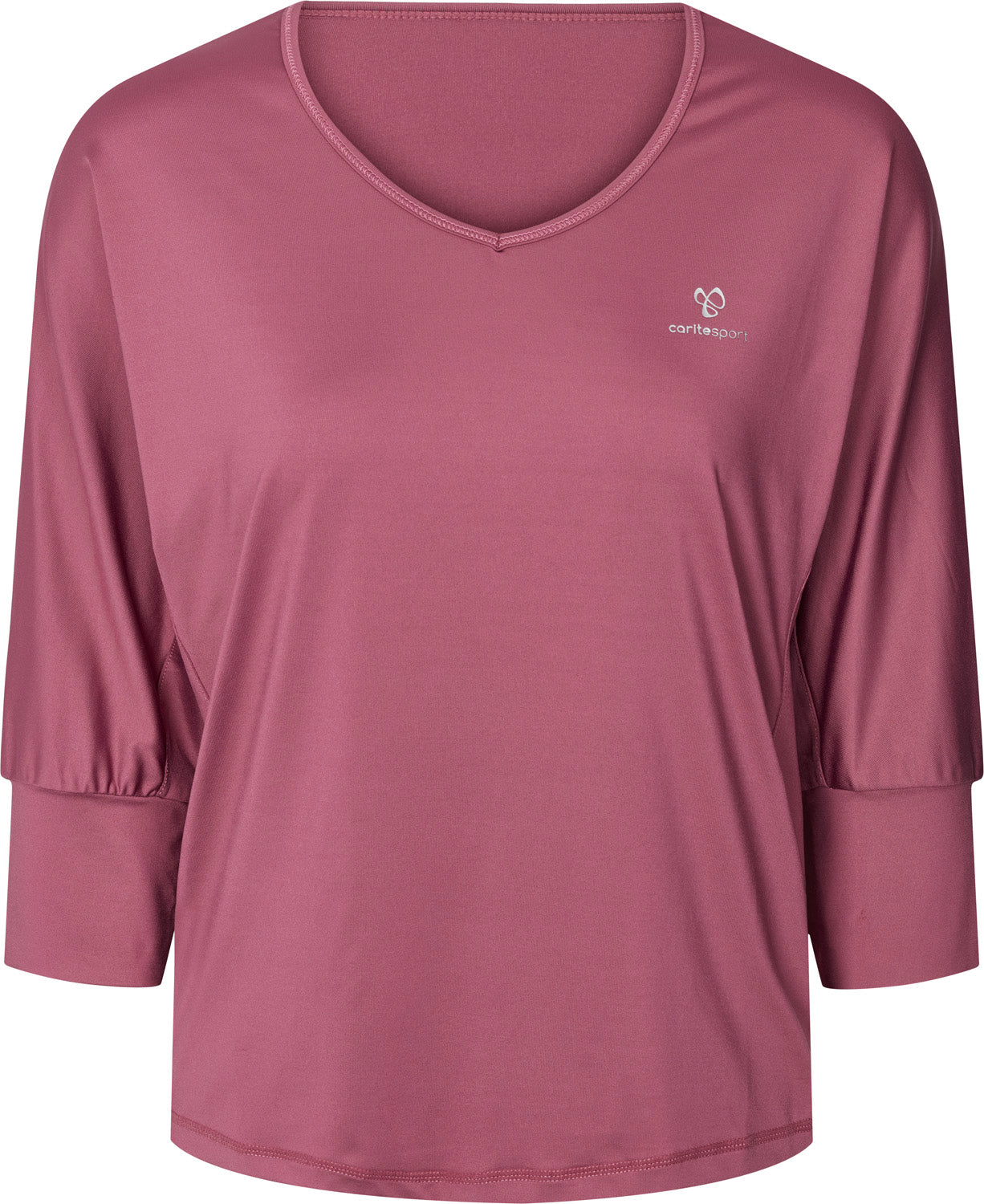 Carite Heidi Trænings Tshirt M. 3/4 Ærmer Dame 36 Lilla Carite Heidi Trænings Tshirt M. 3/4 Ærmer Dame 36 Lilla