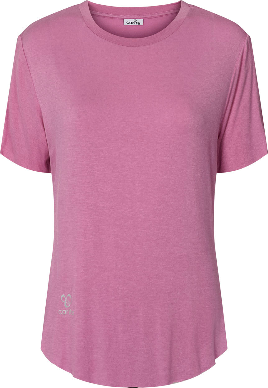 Carite Light Comfy Tshirt Dame Xxs Lilla Carite Light Comfy Tshirt Dame Xxs Lilla