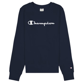 Champion American Classics Crewneck Sweatshirt W Marineblå Small Dame Champion American Classics Crewneck Sweatshirt W Marineblå Small Dame