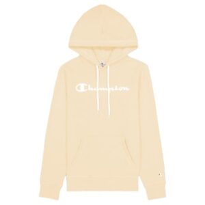 Champion Classics Women Hooded Sweatshirt Beige Small Dame