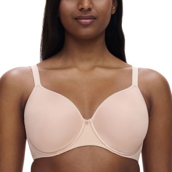 Chantelle BH Comfort Chic Back Smoothing T-Shirt Bra Lyserosa B 75 Dame Chantelle BH Comfort Chic Back Smoothing T-Shirt Bra Lyserosa B 75 Dame