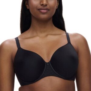 Chantelle BH Comfort Chic Back Smoothing T-Shirt Bra Sort B 75 Dame