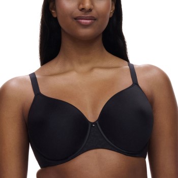 Chantelle BH Comfort Chic Back Smoothing T-Shirt Bra Sort B 75 Dame Chantelle BH Comfort Chic Back Smoothing T-Shirt Bra Sort B 75 Dame