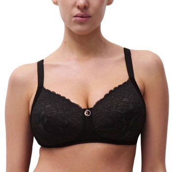 Chantelle BH Sublime Wirefree Support Bra Sort B 75 Dame Chantelle BH Sublime Wirefree Support Bra Sort B 75 Dame