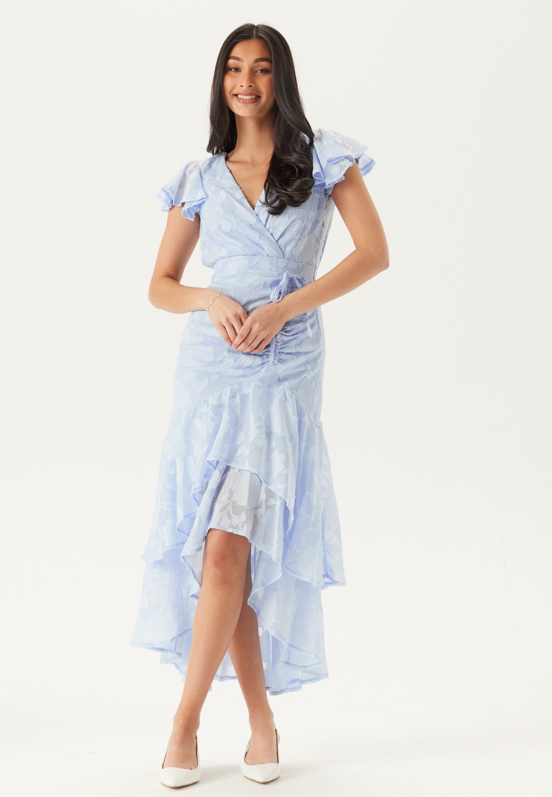 Chiffon Flutter High Low Dress Chiffon Flutter High Low Dress
