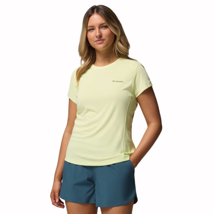 Columbia Zero Rules Light SS Tee Str. L Gul Dame Columbia Zero Rules Light SS Tee Str. L Gul Dame