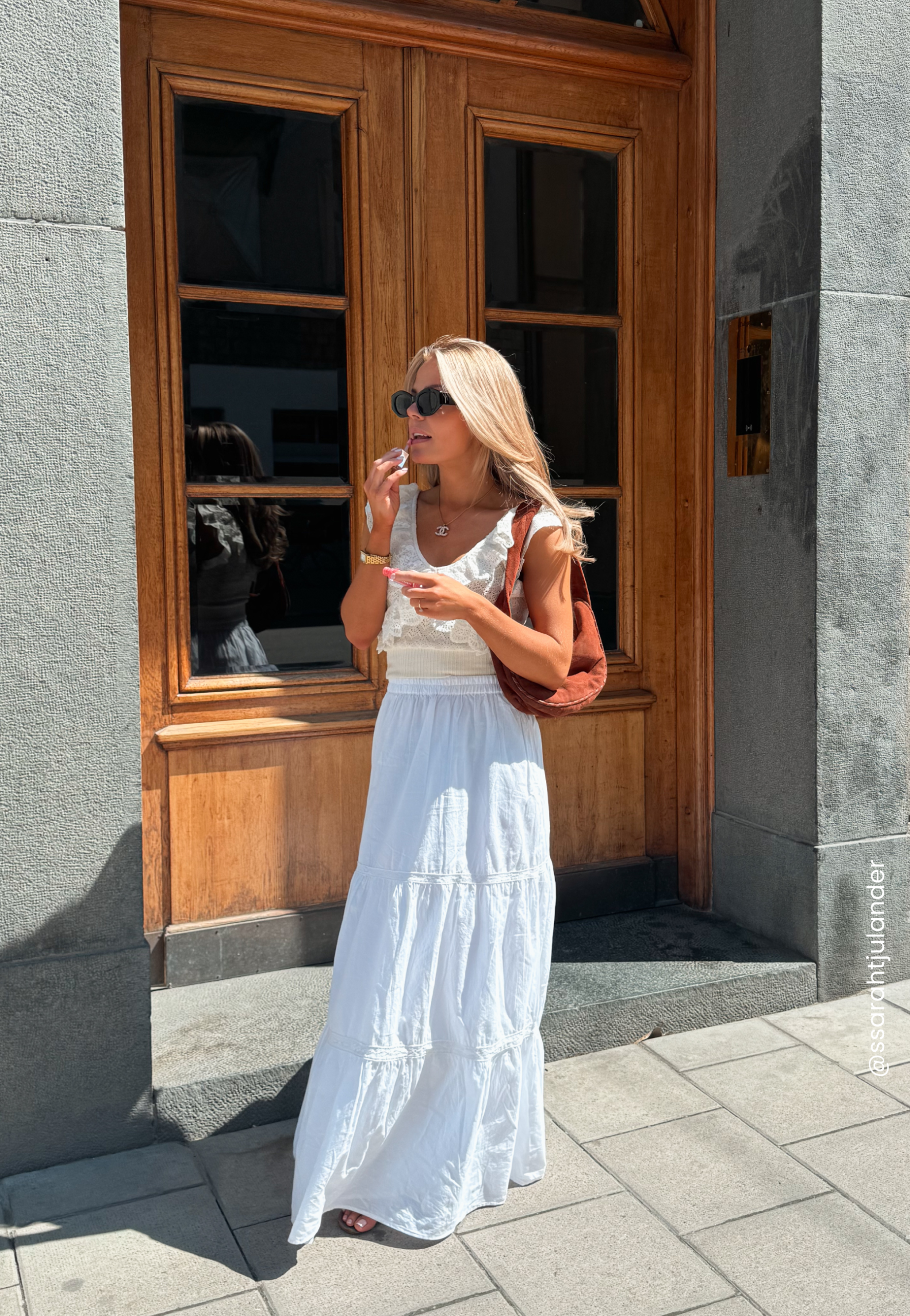 Cotton Lace Maxi Skirt Cotton Lace Maxi Skirt