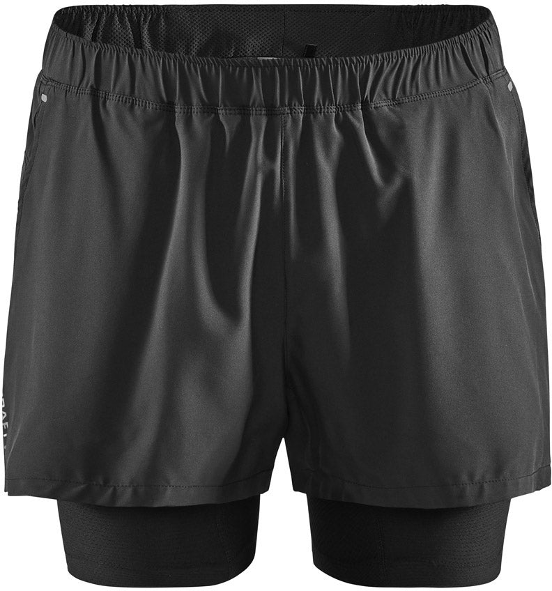 Craft Adv Essence 2i1 Stretch Shorts Herre Xs Sort Craft Adv Essence 2i1 Stretch Shorts Herre Xs Sort