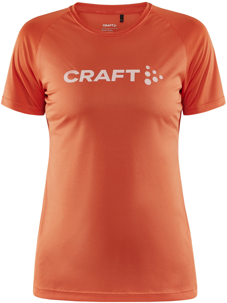 Craft Core Unify Logo Tshirt Dame Xs Orange Craft Core Unify Logo Tshirt Dame Xs Orange