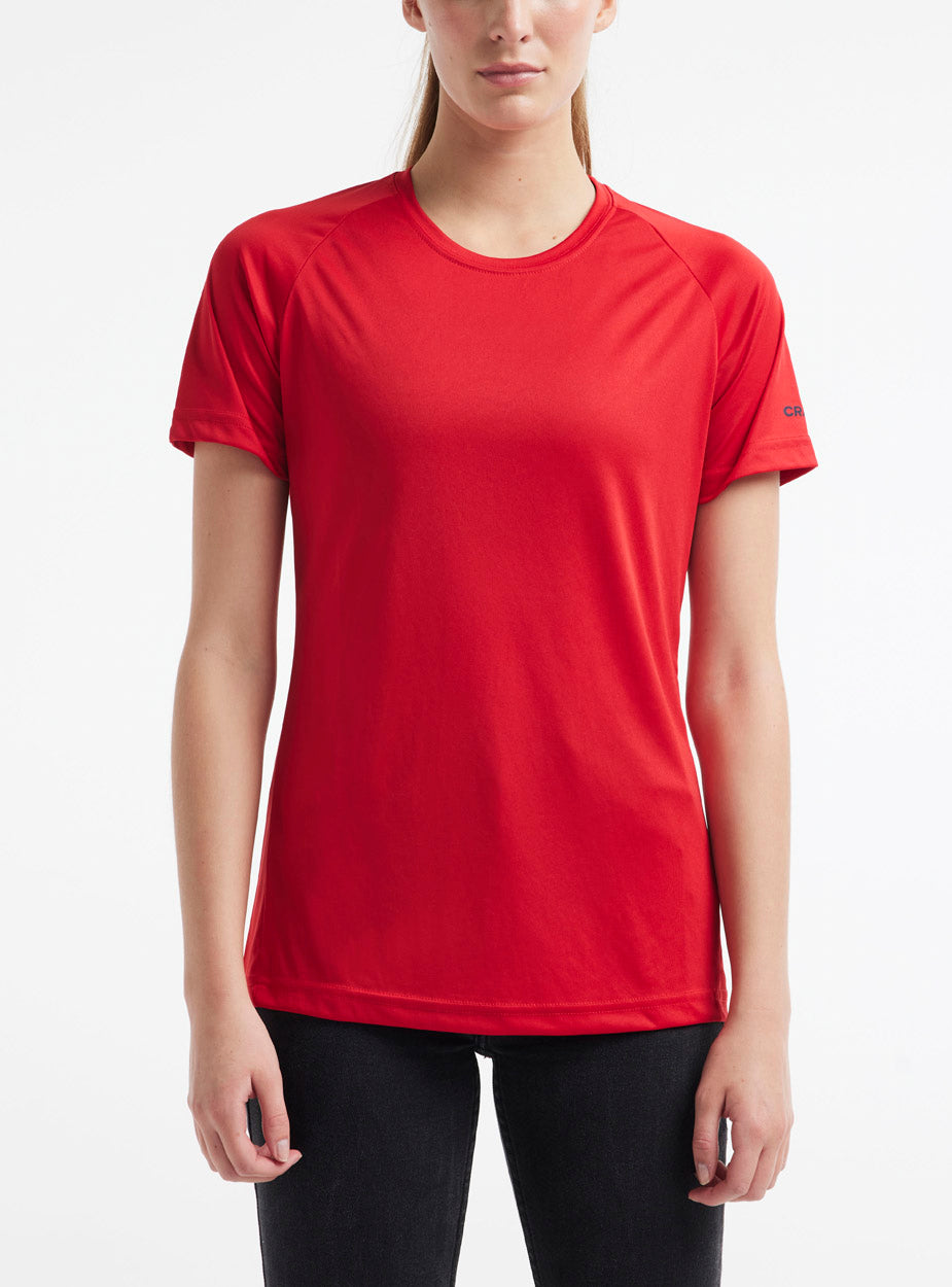Craft Core Unify Tshirt Dame Rød Craft Core Unify Tshirt Dame Rød