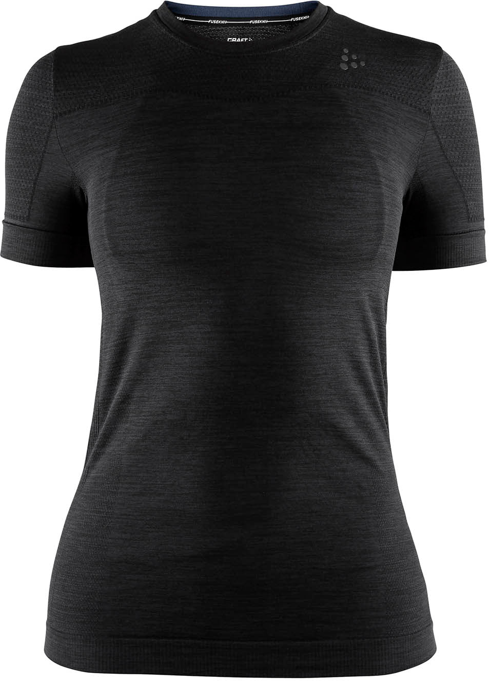 Craft Fuseknit Comfort Rn Baselayer Tshirt Dame Xs Sort Craft Fuseknit Comfort Rn Baselayer Tshirt Dame Xs Sort