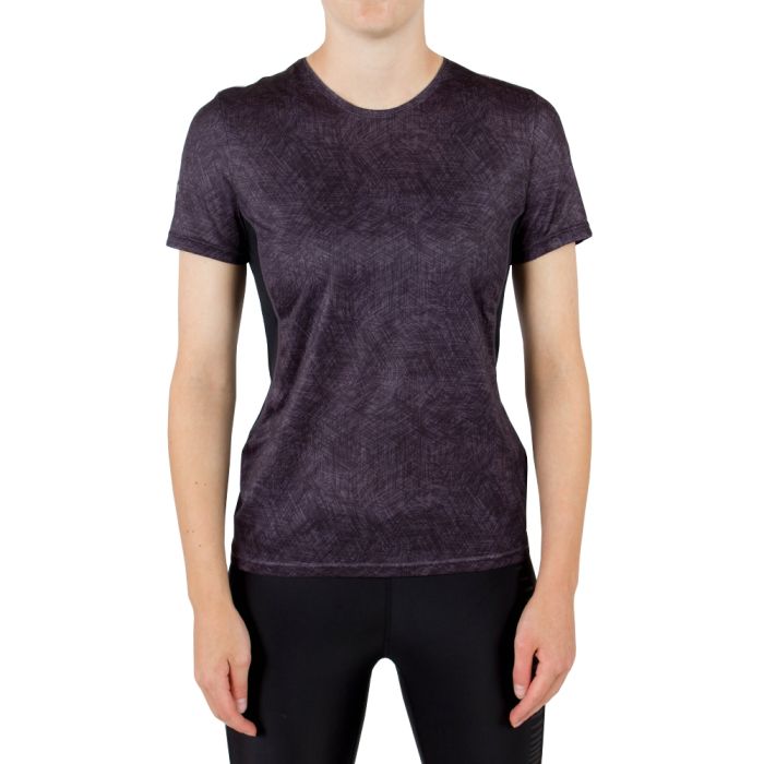 Craft Mind T-Shirt L Dame - P.line Black til løb og træning, komfortabel pasform Craft Mind T-Shirt L Dame - P.line Black til løb og træning, komfortabel pasform