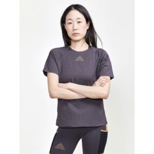 Craft PRO Trail SS Tee - Str. L, letvægts løbetrøje til kvinder, åndbar og komfortabel