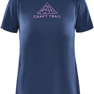 Craft Pro Trail Hypervent Tshirt Dame Xs Blå