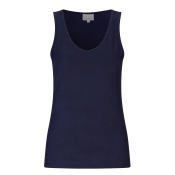 Damella Bamboo 31301 Tank Top Marineblå Bambus Small Dame Damella Bamboo 31301 Tank Top Marineblå Bambus Small Dame