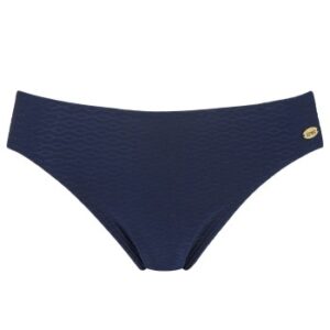 Damella Brigitte Textured Bikini Brief Marineblå nylon 38 Dame