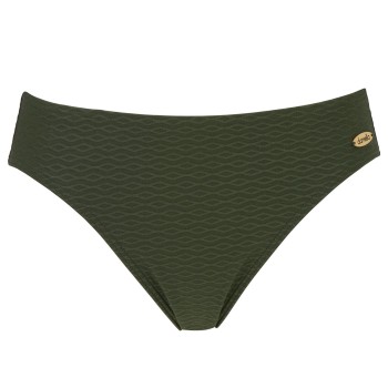 Damella Brigitte Textured Bikini Brief Mørkgrøn nylon 38 Dame Damella Brigitte Textured Bikini Brief Mørkgrøn nylon 38 Dame