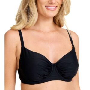 Damella Grace Basic Bikini Bra Sort B/C 38 Dame