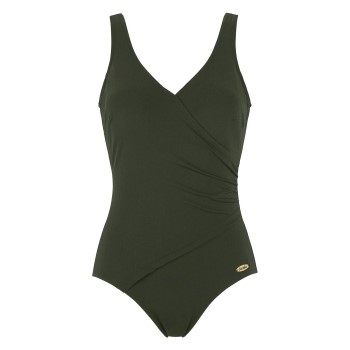 Damella Julia Chlorine Resistant Swimsuit Mørkgrøn polyamid 38 Dame Damella Julia Chlorine Resistant Swimsuit Mørkgrøn polyamid 38 Dame