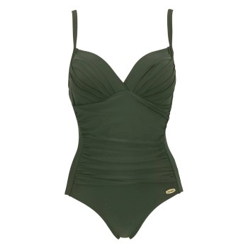 Damella Miranda Swimsuit Mørkgrøn B/C 38 Dame Damella Miranda Swimsuit Mørkgrøn B/C 38 Dame