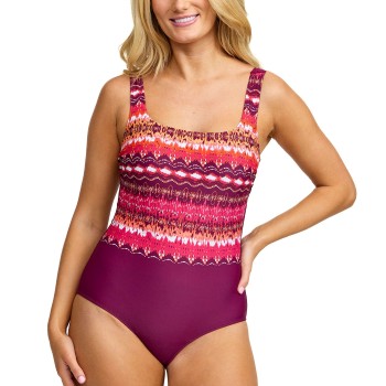 Damella Patricia Swimsuit Rosa Mønster 38 Dame Damella Patricia Swimsuit Rosa Mønster 38 Dame