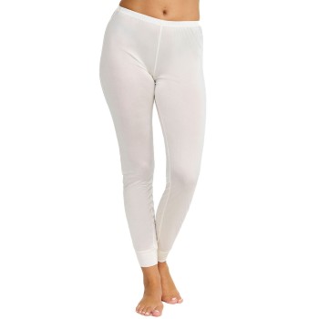 Damella Silk Leggings Elfenben silke Small Dame Damella Silk Leggings Elfenben silke Small Dame