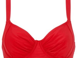 Damella Sophia Basic Underwired Bikini Bra Rød polyester B 38 Dame