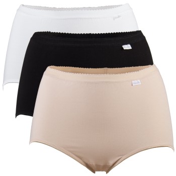 Damella Trusser 3P Classic Cotton Hipster Flerfarvet bomuld Small Dame Damella Trusser 3P Classic Cotton Hipster Flerfarvet bomuld Small Dame