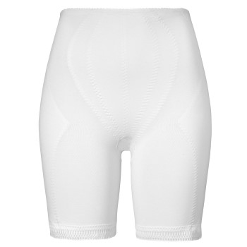 Damella Trusser Shape Control High Waist Long Leg Brief Hvid Small Dame Damella Trusser Shape Control High Waist Long Leg Brief Hvid Small Dame