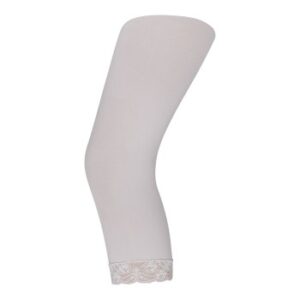 Decoy Capri Lace 60 den 3D Hvid polyamid X-Large Dame
