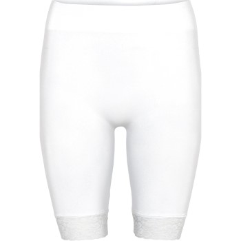 Decoy Long Shorts With Lace Hvid X-Large Dame Decoy Long Shorts With Lace Hvid X-Large Dame