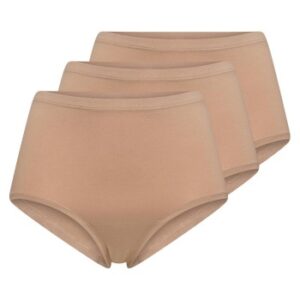 Decoy Trusser 3P Bamboo Maxi Beige Small Dame