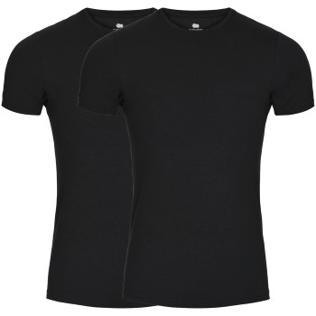 Dovre 2P Bamboo Crew Neck Sort Small Herre Dovre 2P Bamboo Crew Neck Sort Small Herre