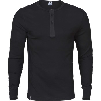 Dovre Grand Dad Rib Sort bomuld Small Herre Dovre Grand Dad Rib Sort bomuld Small Herre