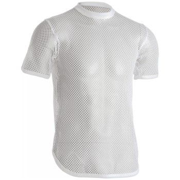 Dovre Organic Cotton Net T-shirt Hvid økologisk bomuld Small Herre Dovre Organic Cotton Net T-shirt Hvid økologisk bomuld Small Herre
