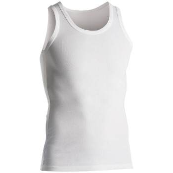 Dovre Rib Singlet Hvid bomuld Small Herre Dovre Rib Singlet Hvid bomuld Small Herre