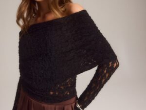 Drapy Lace Top