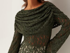 Drapy Lace Top
