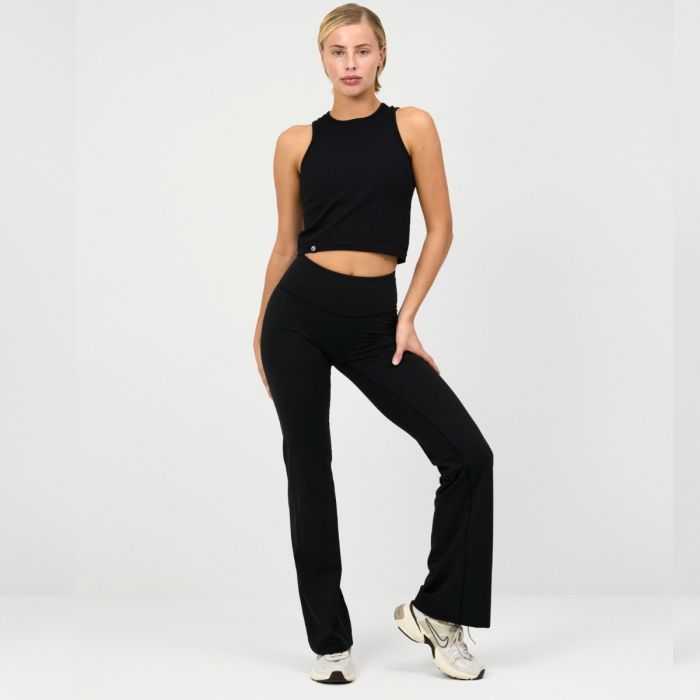 EYDA Ellie Flare Pants Str. L Sort Dame EYDA Ellie Flare Pants Str. L Sort Dame